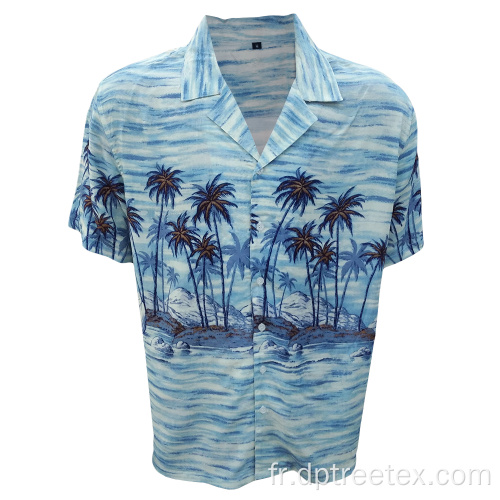 Shirts Hawaiian Soft Hawaiian à boutons personnalisés